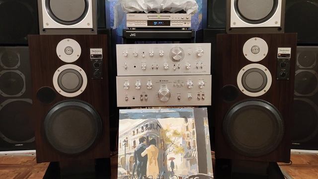Обзор усилителя Pioneer SA-8800ll и акустика Technics SB-6A смотреть онлайн
