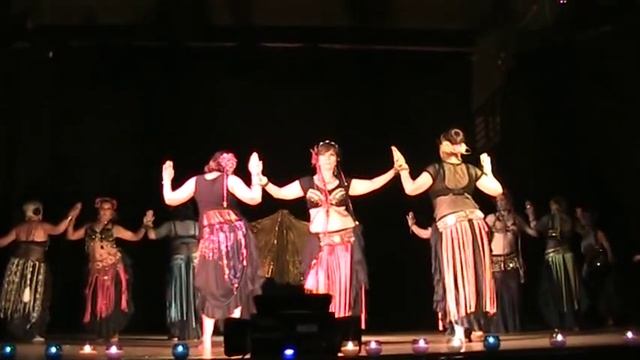 Fin de curso Danza del Vientre Tribal. смотреть онлайн