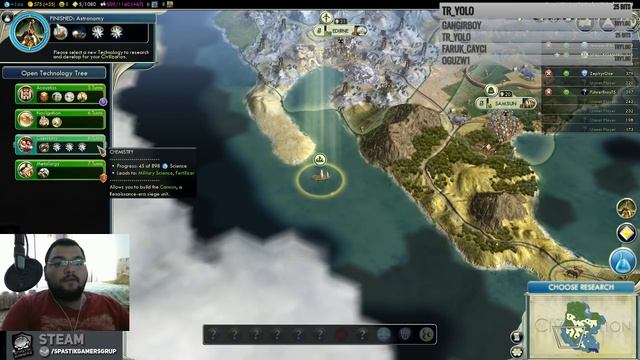OSMANLI DEVLETİNİN MUAZZAM GÜCÜ / Civilization V Osmanlı : Türkçe Coop Multiplayer Oynanış #3 смотреть онлайн