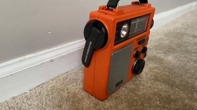 Eton FR-300 AM FM TV VHF Radio Crank Weather Emergency Receiver смотреть онлайн