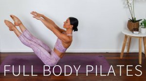 40 MIN FULL BODY WORKOUT || Intermediate-Advanced Pilates - Move With Nicole