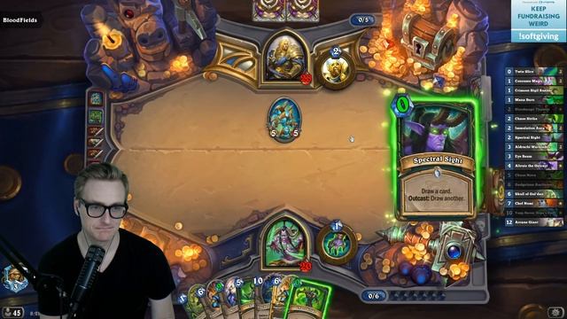 A FUN Demon Hunter Deck? It's a MIRACLE! (Yogg Demon Hunter) | Ashes of Outland | Wild Hearthstone смотреть онлайн