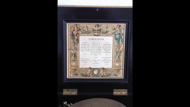 Symphonion "Die letzte Rose aus der Oper Martha" смотреть онлайн