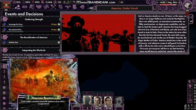 Hoi4 Red Flood Judgement Day: Howard Unruh unify America superevent смотреть онлайн