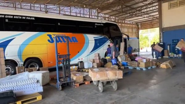 TROCOU DE ÔNIBUS ! Garagem dá viação Juína em CUIABÁ-MT #bus #live