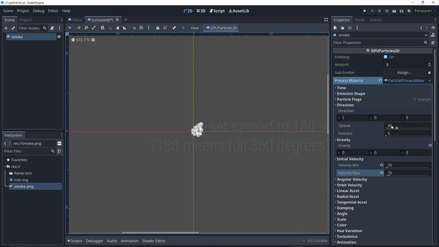 2D Fire, Smoke and Explosion Particle Effects in Godot 4 in 4 minutes смотреть онлайн