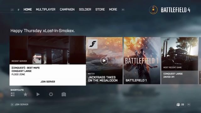 Battlefield 4 New UI Update 1.23 | New Shortcut, Menus, Server Browser, More смотреть онлайн
