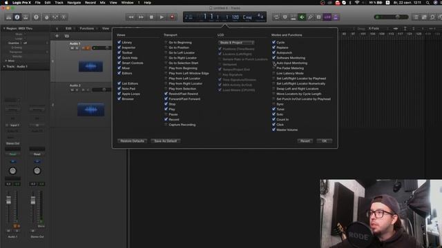 LOGIC PRO X - Запись инструментов (УРОКИ НА РУССКОМ) #2 смотреть онлайн