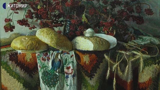 У Житомирі відкрили виставку картин Станіслава Антонюка – висота полотен подекуди більше двох метрі смотреть онлайн
