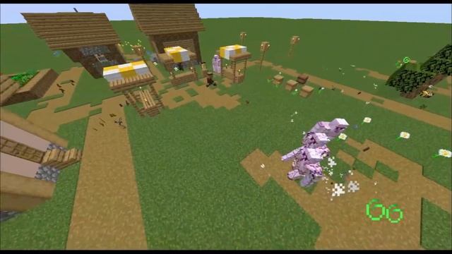Minecraft Mob Battle: 20 Guard Villager + 5 Enchanted Iron Golems vs Hard Raid смотреть онлайн