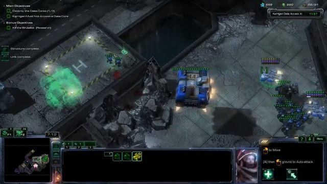 Starcraft 2 : Wings of Liberty - Brutal Campaign Playthrough - The Moebius Factor смотреть онлайн