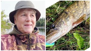 «Жизнь на пенсии».. Решила отдохнуть, взяла спиннинг и поехали на речку.