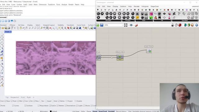 Turning a 2D image into a clean quad 3D mesh using AI and Grasshopper смотреть онлайн