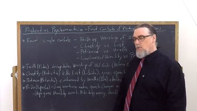 Prudentius, Psychomachia | First Combats of Virtues and Vices | Philosophy Core Concepts смотреть онлайн