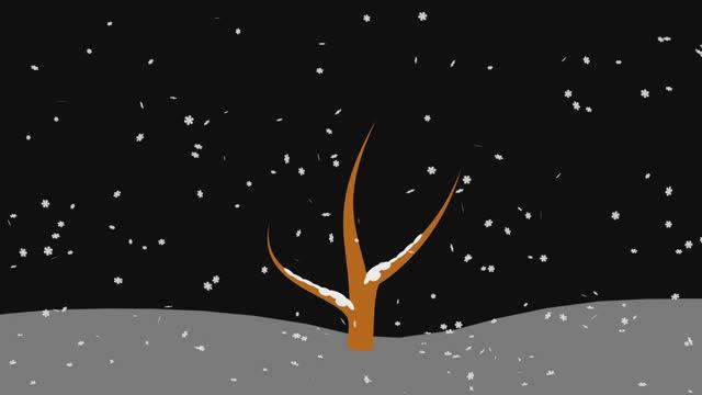 Классическая музыка – Времена года деревьев – Красочная и расслабляющая анимация смотреть онлайн