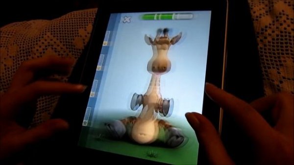 Talking Gina The Giraffe - Patty Cake level 48