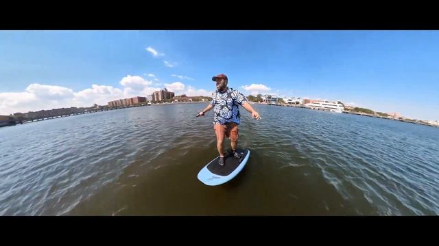 IF Laird Hamilton grew up in Brooklyn.. E-FOILING SHEEPSHEAD BAY! смотреть онлайн