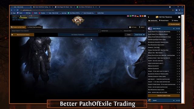 Better Path of Exile Trading - Amazing Quality of Life Tool! Guide + Tips and Tricks on How to Use! смотреть онлайн