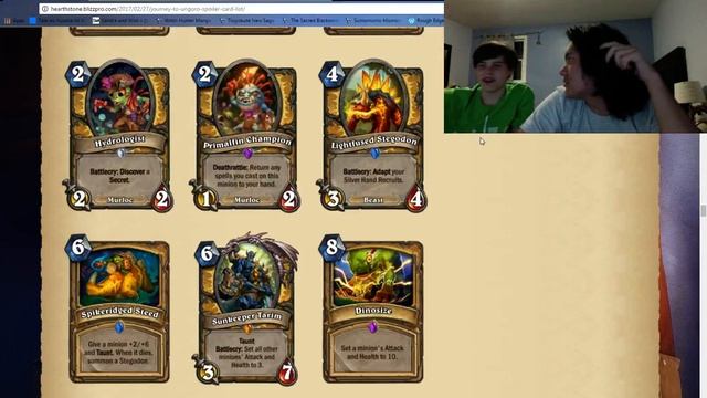 Journey to Un'goro Card Review (ft. Jakob)- Part 1 смотреть онлайн