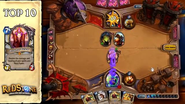 Top 10 Best Hearthstone Legendary Animation! смотреть онлайн