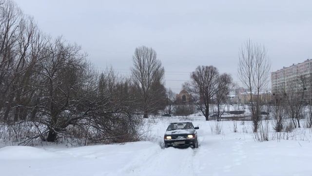 AZLK 2141 зимняя прогулка смотреть онлайн