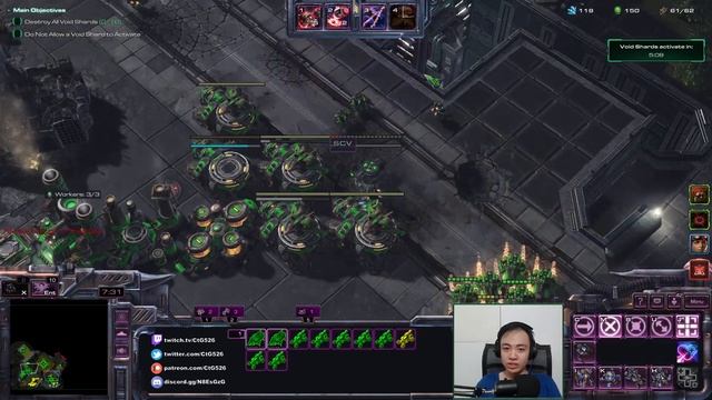 Starcraft II: Co-Op Mutation #369: Undermined смотреть онлайн