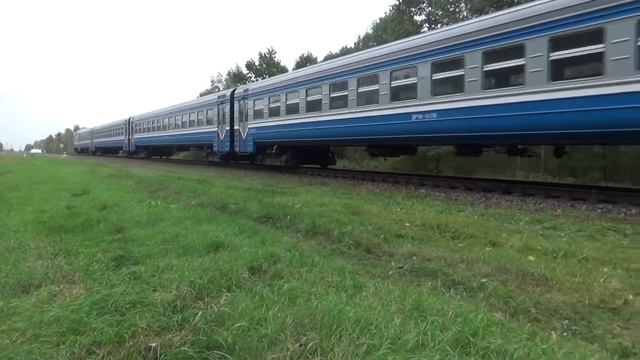 ДР1А-192 на перегоне Осиповичи-1 - Деревцы. 27 сентября 2020 г. смотреть онлайн