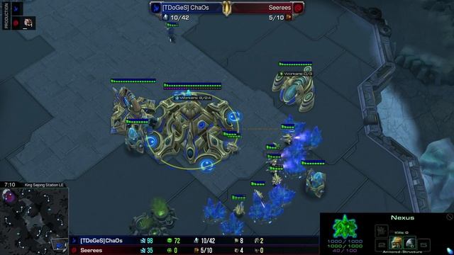 Bronze To Masters (PvZ - Platinum Game 1) - Learning Protoss - Starcraft 2:Hots смотреть онлайн