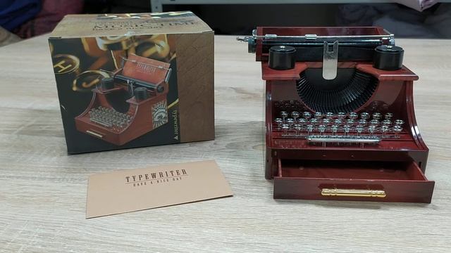 Музыкальная шкатулка "Печатная машинка", обзор смотреть онлайн