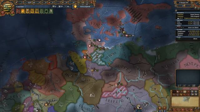 Саксония Мейсенский фарфор №1 - Europa Universalis 4, "Dharma" смотреть онлайн