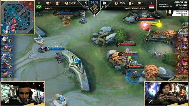 ONIC ESPORT VS KEYD STARS - M3 WORLD CHAMPIONSHIP | Group B Hari 2 смотреть онлайн