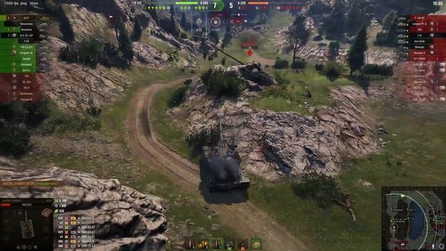 World Of Tanks - 60TP Lewandowskiego60TP 10k Damage 6 Kills  Карта Ласвилль 10K урона