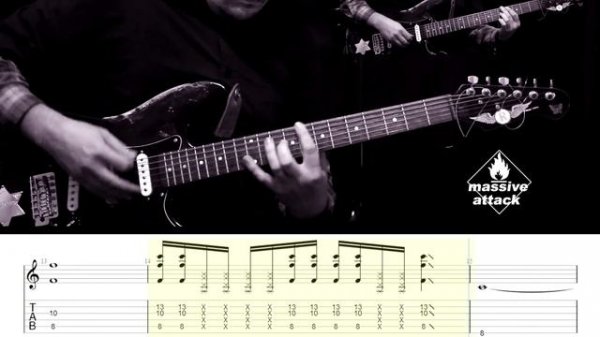 Massive Attack - Angel. Guitar Tabs.