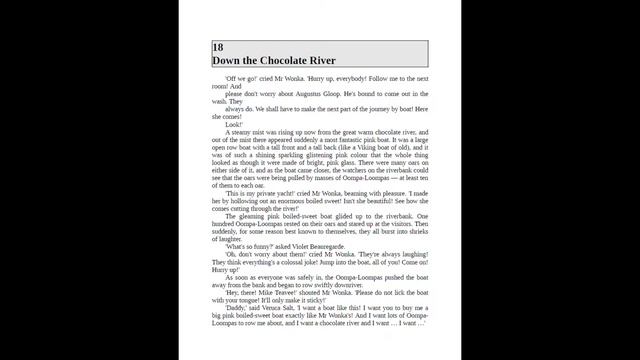 CHARLIE AND THE CHOCOLATE FACTORY (ch.17 -19) By Roald Dahl / ЧАРЛИ И ШОКОЛАДНАЯ ФАБРИКА