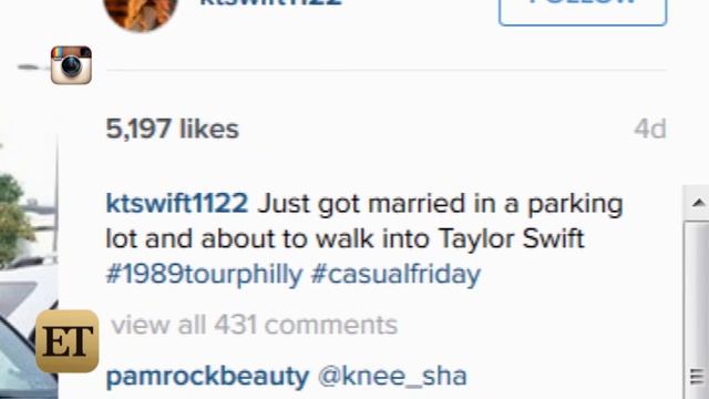 Taylor Swift Gave a Superfan the Best Wedding Surprise Ever смотреть онлайн