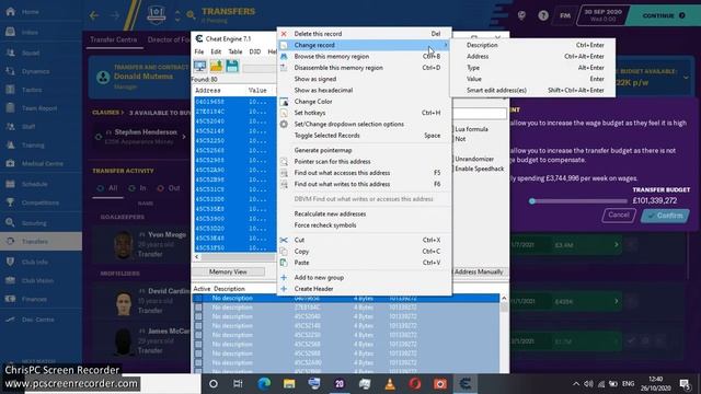 How to hack football manager using cheat engine [Unlimited Budgets and No restricted FFP] смотреть онлайн
