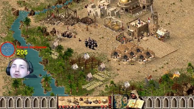 Ich und Richard Führen Krieg Gegen 3X Kalif in Stronghold Crusader HD #1/2 смотреть онлайн