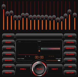 Future Synth - Compilation Spacedisco / skin Aimp media for CaPC