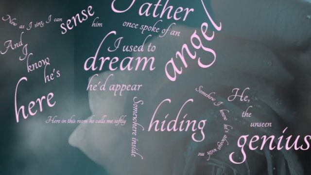 Kinetic Typography - Angel Of Music (Phantom Of The Opera)