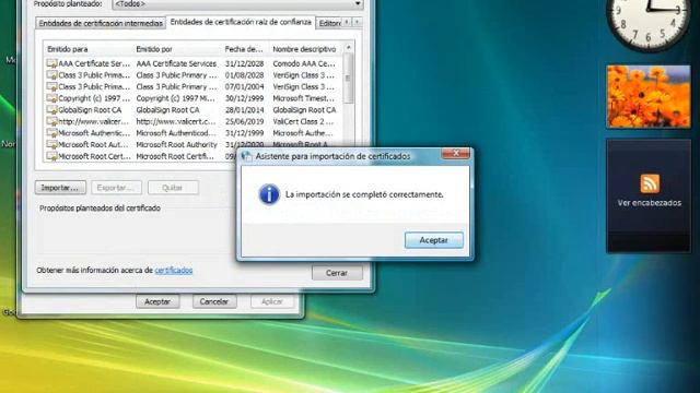 Actualizar certificados Windows XP, Vista y 7 (Actualizacion del video anterior) смотреть онлайн