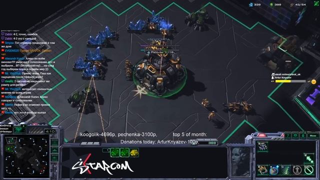 Starcraft 2 | BratOK | Фан катки! Q(._.Q) смотреть онлайн
