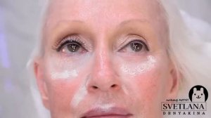 Лифтинг макияж после 60 лет.Макияж преображение.Урок№160