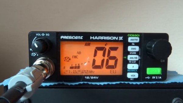 President Harrison II ASC Extended Mode Menu