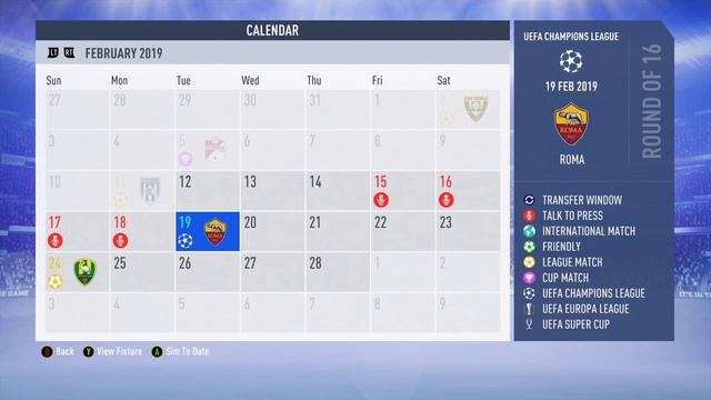 FIFA 19 Ajax Career Mode EP8 - Wearing Real Madrid Jersey For Forfeit!! Champions League Knockouts! смотреть онлайн