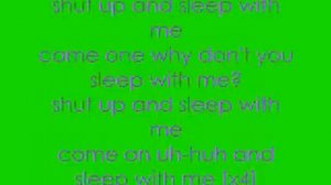 Shut Up and Sleep With Me - Sin with Sebastian