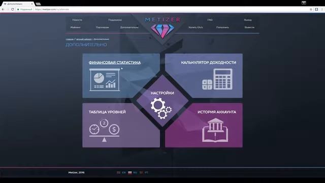 Metizer!!! Новый облачный майнинг с бонусом 100 GHS! смотреть онлайн