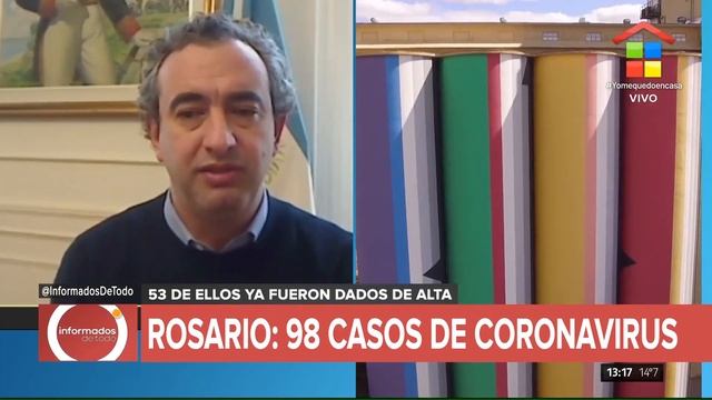 Rosario | Pablo Javkin: "Queremos abrir algunas actividades" смотреть онлайн