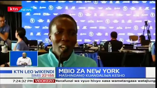 Wilson Kipsang na Godfrey Kamworor kuwakilisha Kenya katika mbio za New York смотреть онлайн