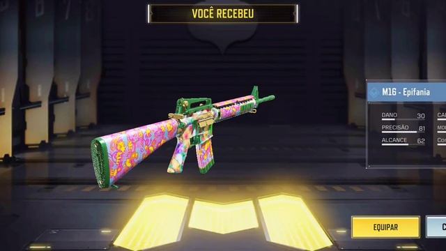 Ganhei a M16-Epifania no Calendário de Login CALL OFF DUTY MOBILE смотреть онлайн