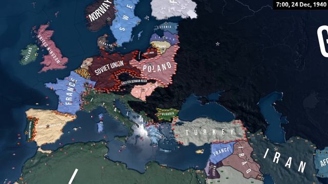 Germany and the Soviet Union SWITCH Places! - HOI4 Timelapse смотреть онлайн